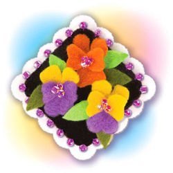 Набор для создания украшения из фетра Виолетта (АФ 10-032) фотография 2