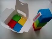 Фотография Мягкие кубики "4 цвета" 8 кубиков (332) предоставлена покупателем